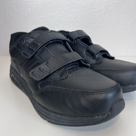 New Balance 928v3 Shoes Mens 11 6E Black Leather Hook Loop Walking Comfort Dad - Picture 2 of 12